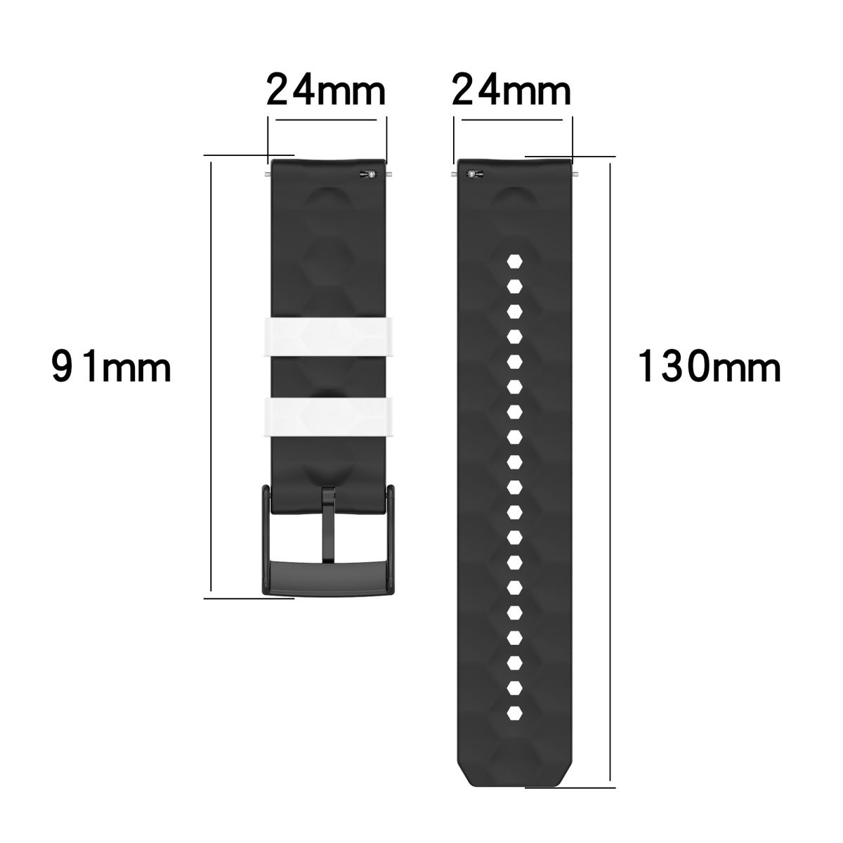 LOBO QuickRelease 24mm Watch Strap For Suunto 9/Baro/Spartan Sport - Image 3