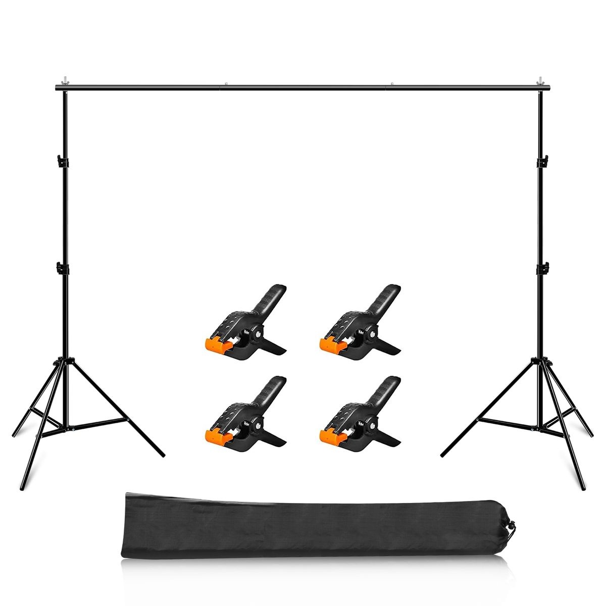 PULUZ 2m x 2m Photo Studio Backdrop Frame Kit - Image 1