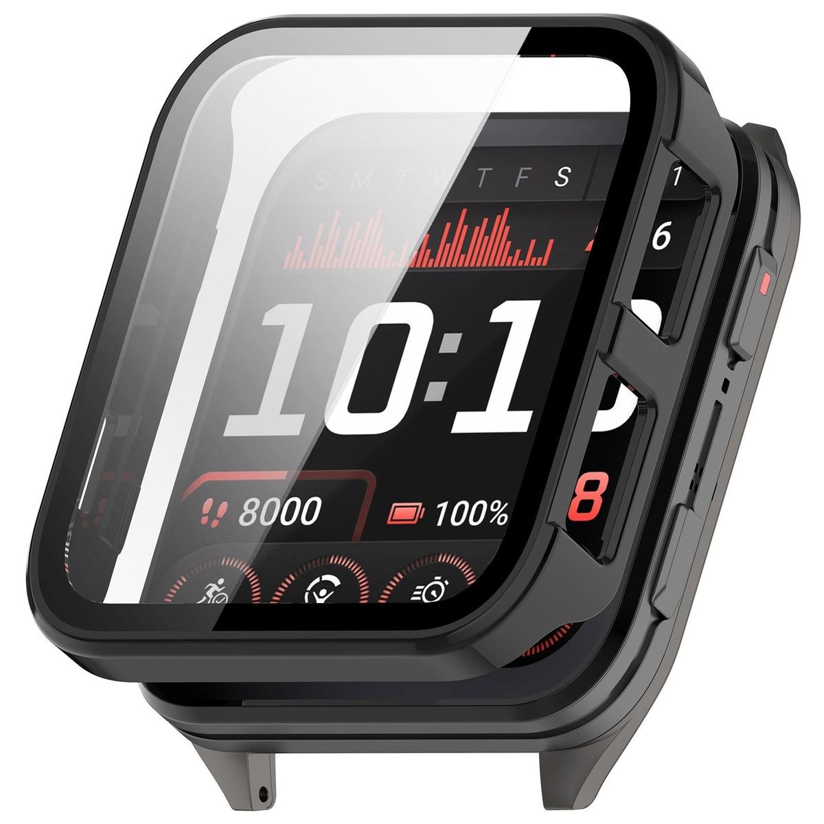 LOBO Protector with Built-In Tempered Glass Compatible with Garmin Venu X1 - Image 2