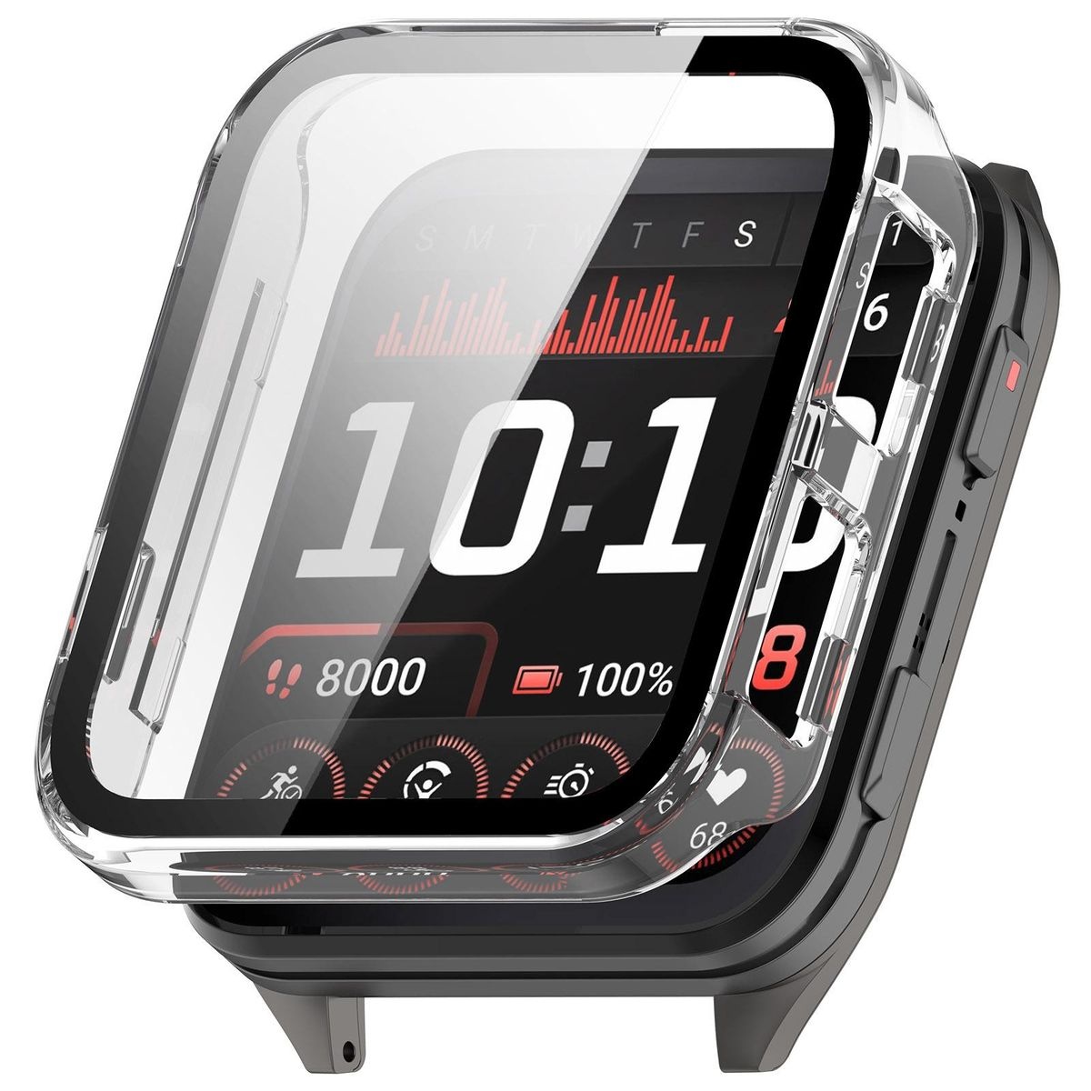 LOBO Protector with Built-In Tempered Glass Compatible with Garmin Venu X1 - Image 5