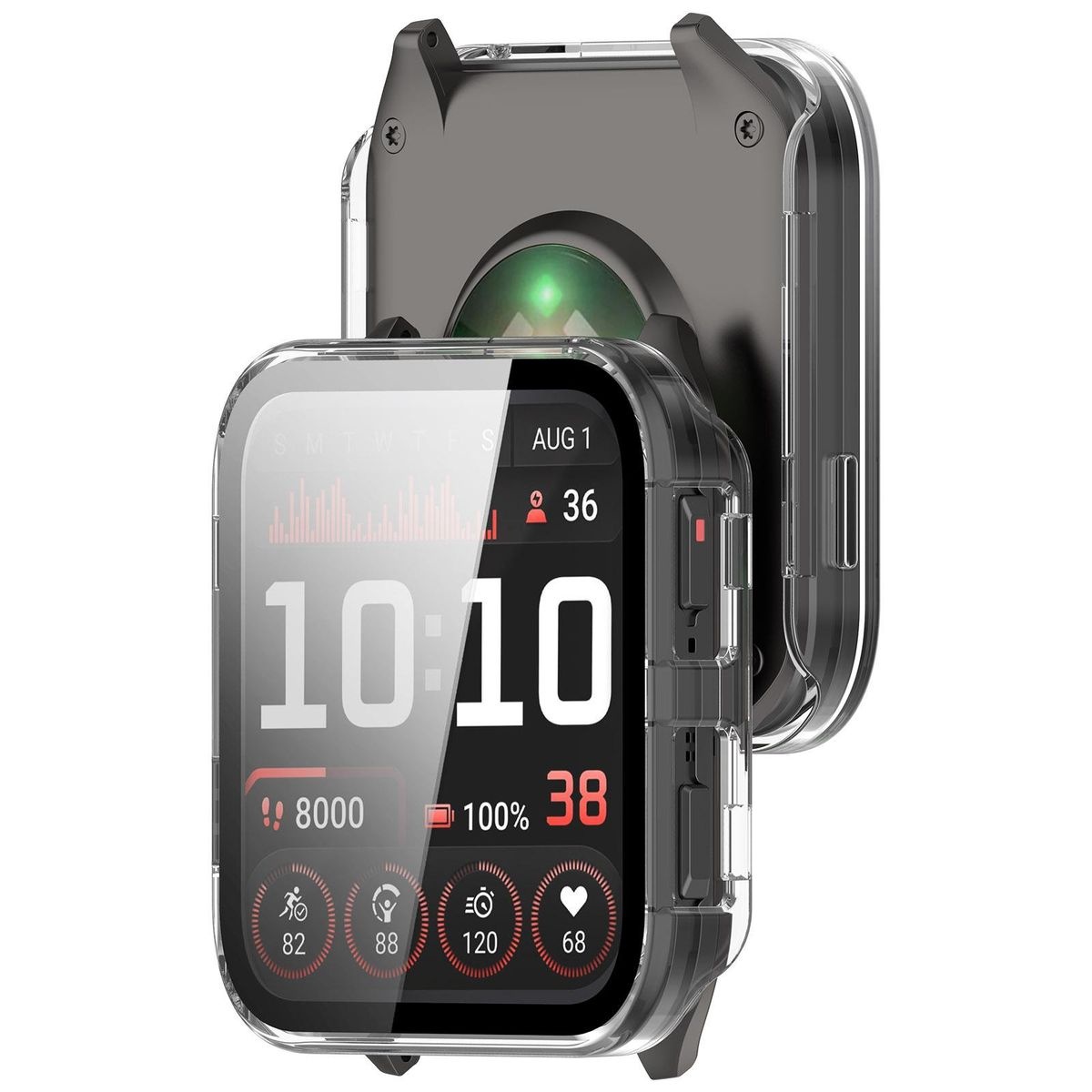 LOBO Protector with Built-In Tempered Glass Compatible with Garmin Venu X1 - Image 6