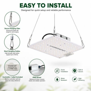 Hydrodepot 100W Full Spectrum LED Grow Light - Image 2