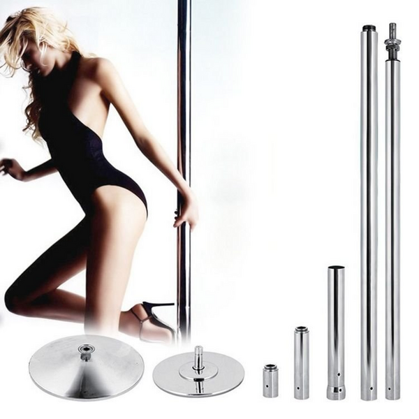 Chrome Pro Dancing Fitness Pole (Chrome)