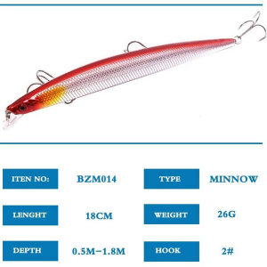 10pcs 18cm Minnow Hard Bait Lures with Treble Hook Lifelike 3D Fishing Eyes - Image 4