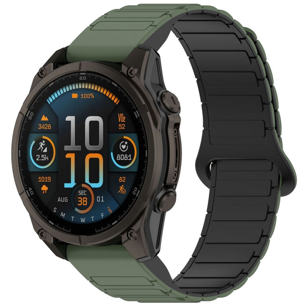 LOBO 20mm FastFit Magnetic Strap Compatible With Garmin Fenix 5S/6S/7S,Fenix 8-43mm etc
