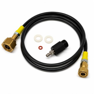 External CO2 Hose Adapter Kit TR21-4 to W21.8-14 - 1.5m for Soda Machine