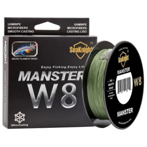 SeaKnight W8 8 Strand Braided Line 300M-Low-vis Green (Line 3.0) - Image 1