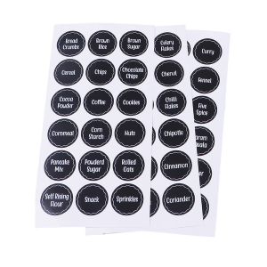144 Piece Jar & Spice Adhesive Labels - Image 1