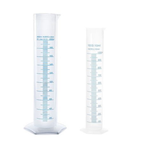 1000ml & 2000ml Graduated Measuring Cylinder Set-Dual Markings, Durable PP - Image 1