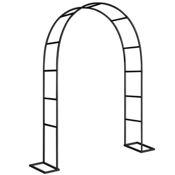 Metal Garden Arch Trellis - Balloon Arches & Plant Support 1.4x2.3m