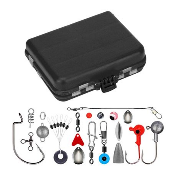 257 Piece Fishing Accessories Kit With Portable Travel Storage Box