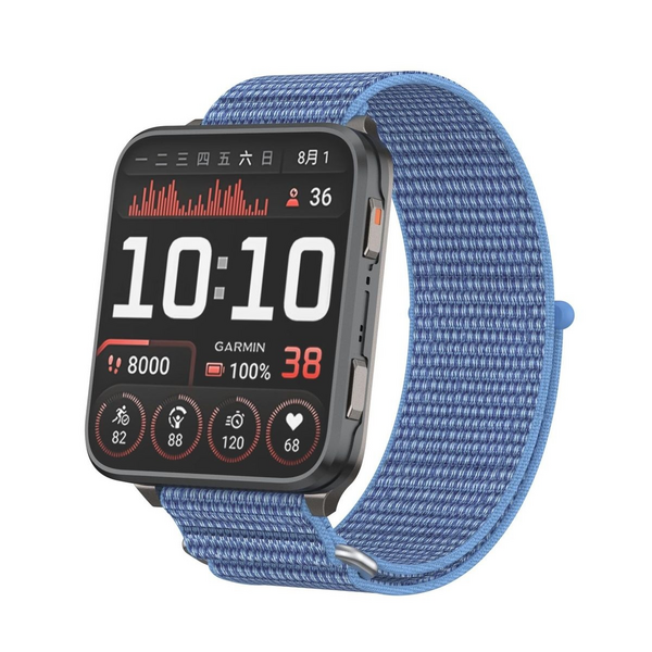 LOBO 24mm FastFit Nylon Velcro Strap Compatible With Garmin Venu X1