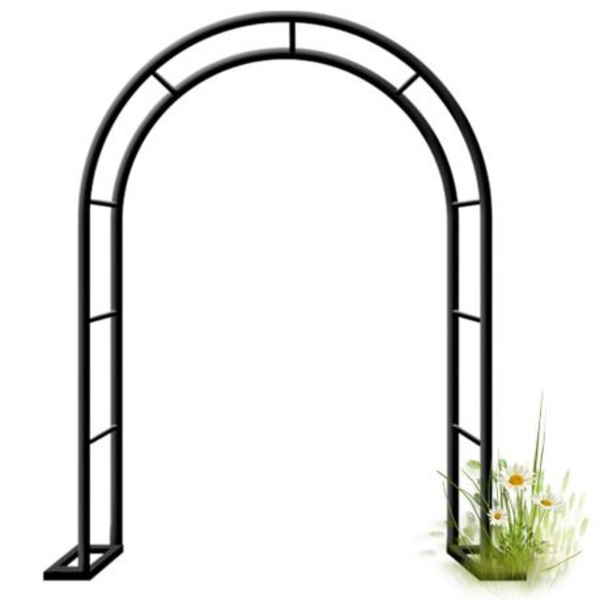 Metal Garden Arch Trellis - Balloon Arches & Plant Support 1.4x2.3m