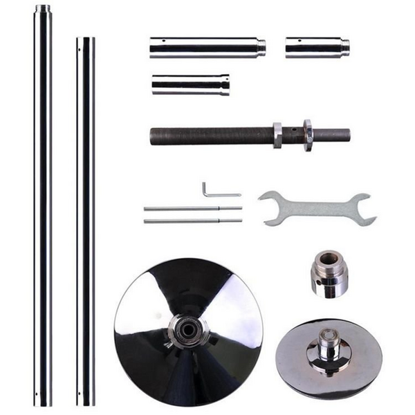 Chrome Pro Dancing Fitness Pole (Chrome)