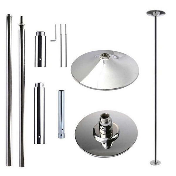 Chrome Pro Dancing Fitness Pole (Chrome)