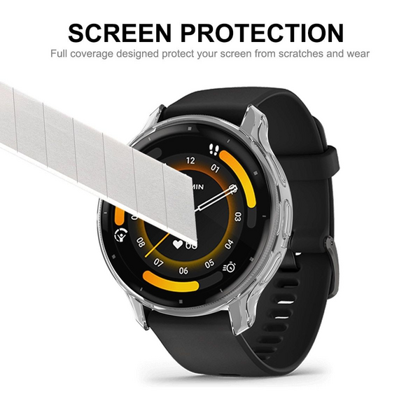ENKAY TPU Cover with Integrated Screen Protector for Garmin Venu 3