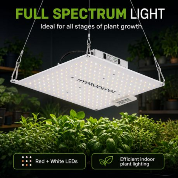Hydrodepot 100W Full Spectrum LED Grow Light