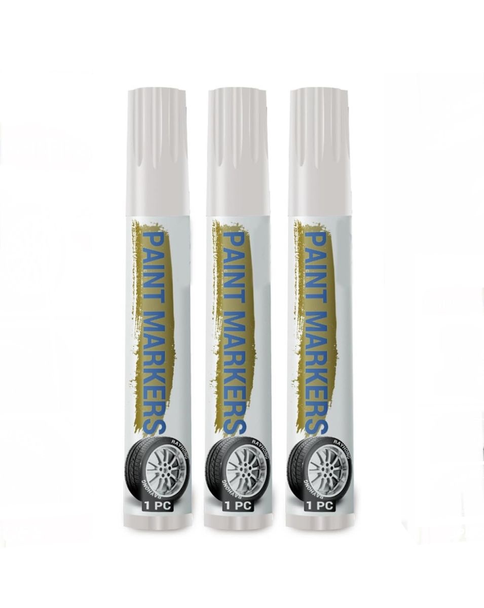 Waterproof Tire Marker Pen - 3 Pack - Image 1