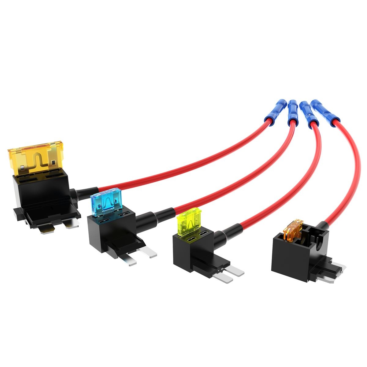 Automotive Fuse Tap Adapter Set (4-Pack) - Image 1