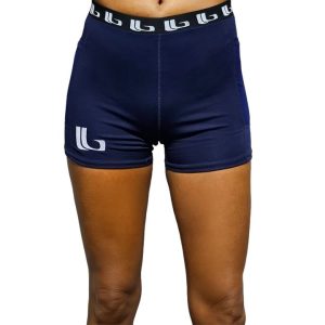 LOBRO Navy Blue Gym Shorts
