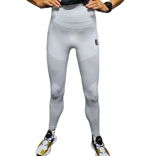 LOBRO Scrunch Bum Gym Tights - Grey Large