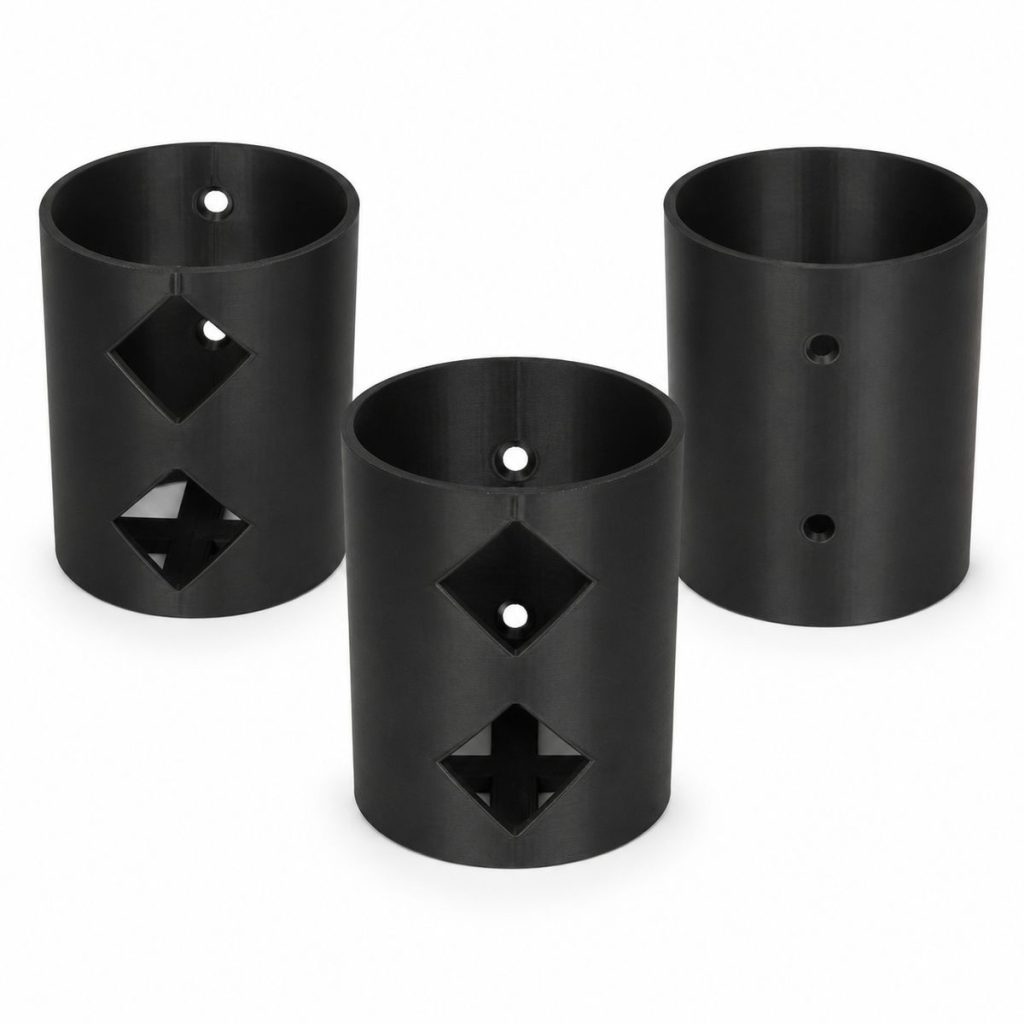 3 Pack Wall-Mounted Spray Can Holders - Black PLA Aerosol Storage Organiser