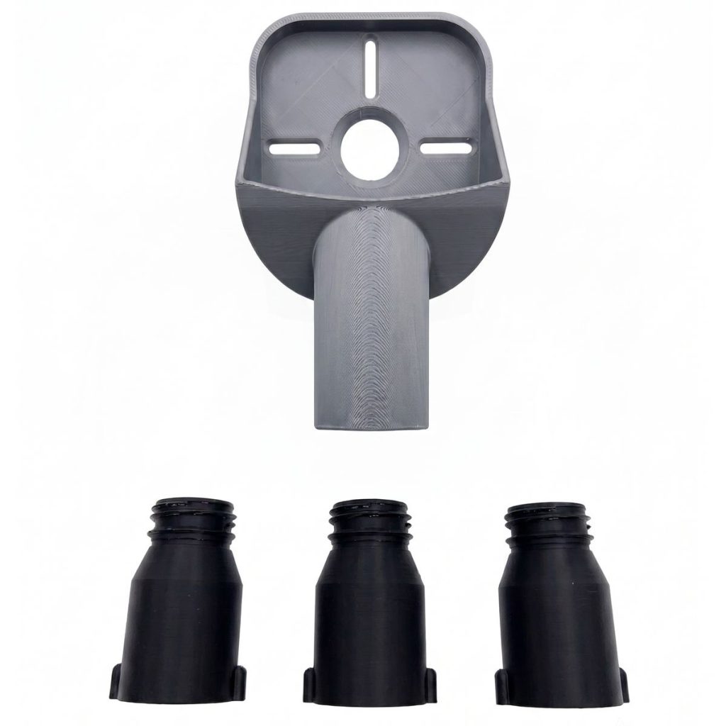Universal Drill Dust Collector with 3 Vacuum Adapters