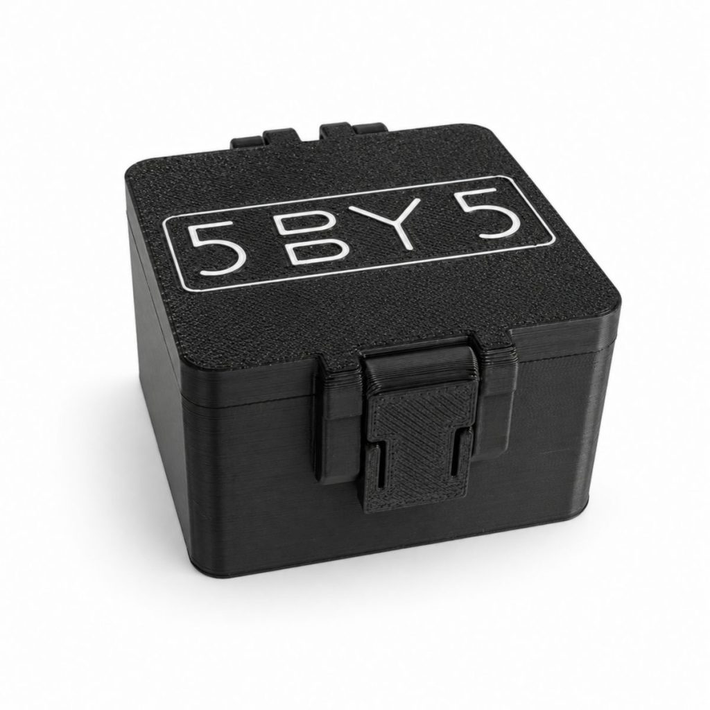 5BY5 Peptide Travel Container Compatible With Standard 3ml Vials - 9 Slot