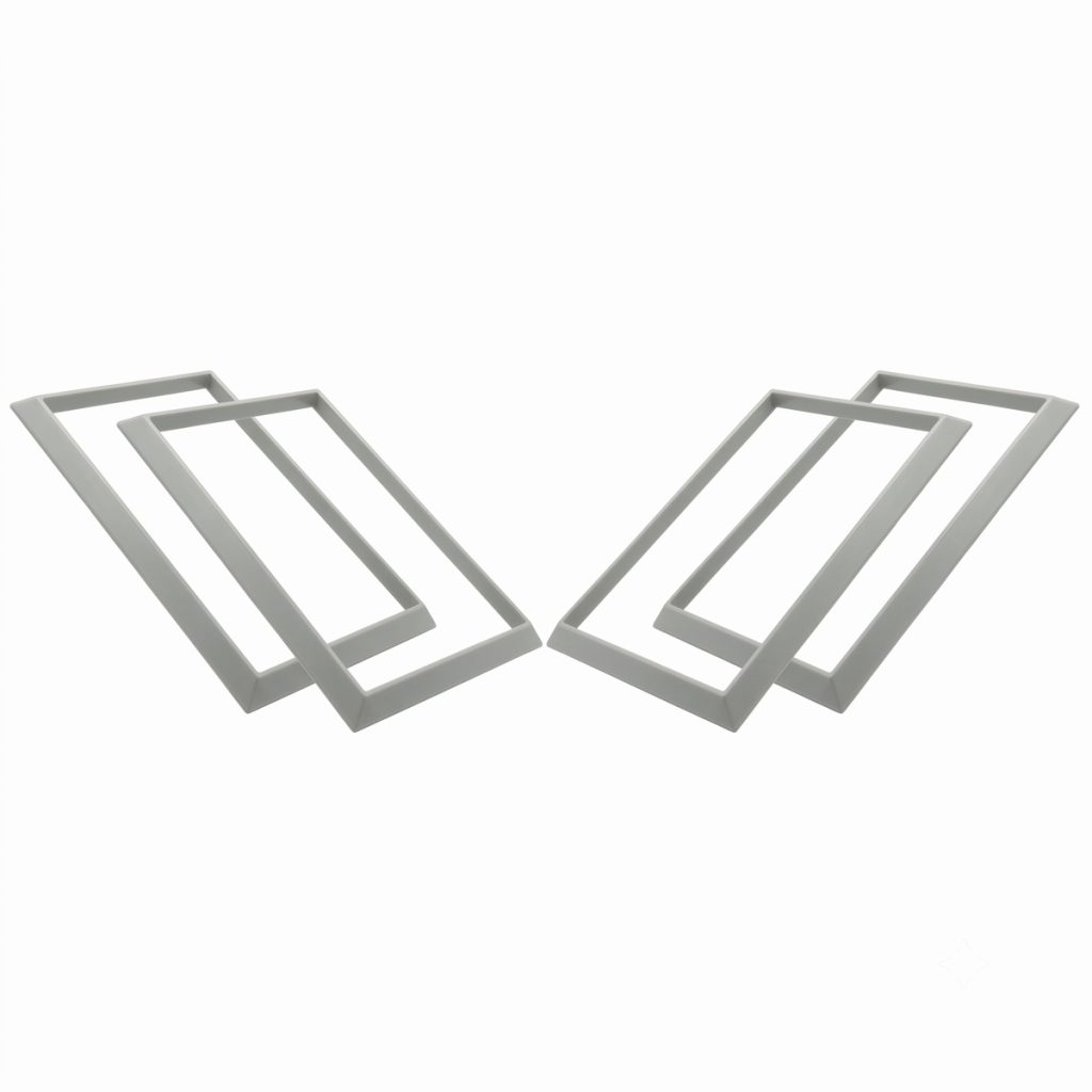 4 Pack Light Switch Frames Compatible With Sonoff Light Switches (6mm Trim)