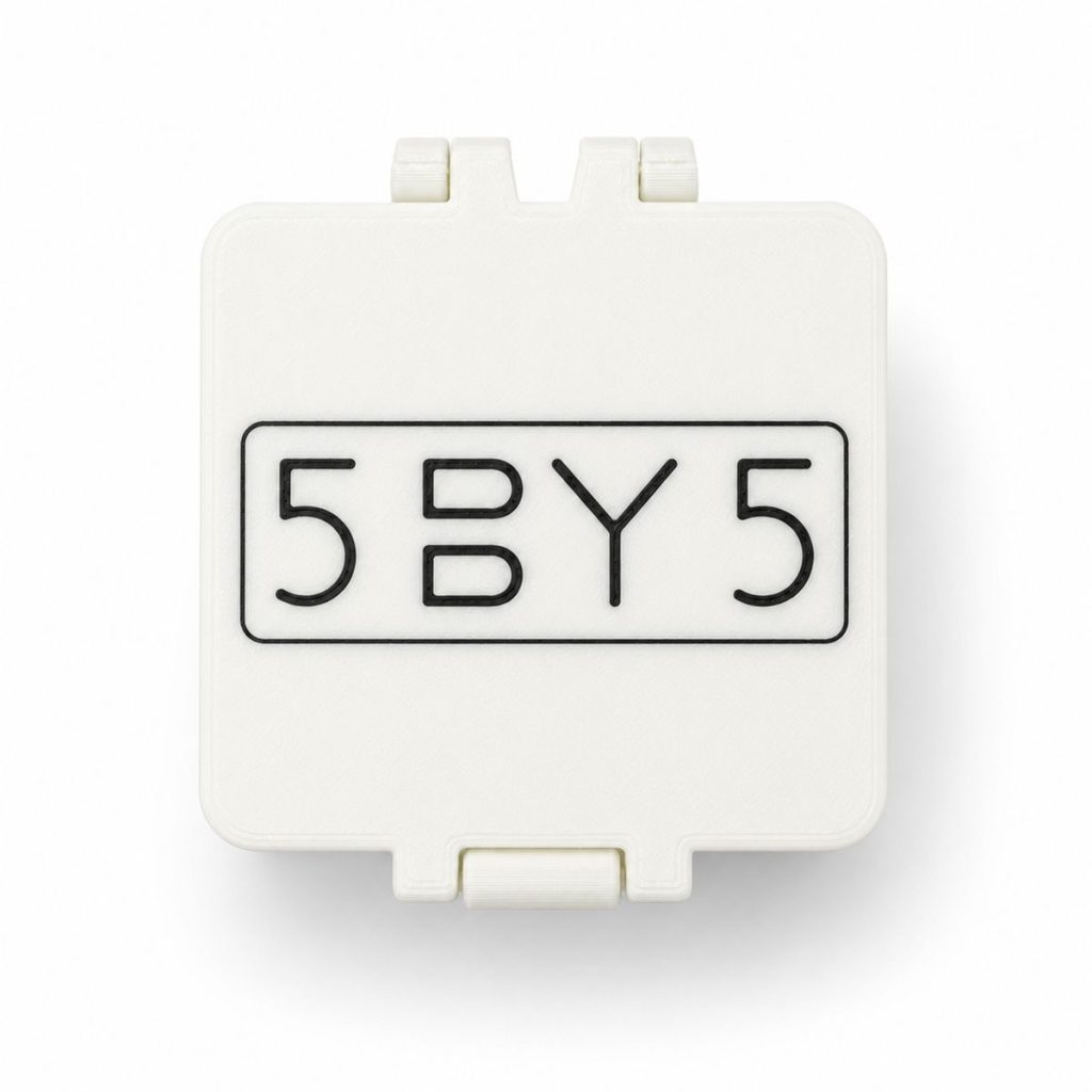 5BY5 Peptide Travel Container Compatible With Standard 3ml Vials - 9 Slot