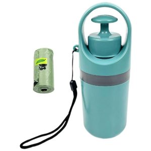Portable Dog Poop Scooper Grabber with Bag Dispenser & Cover - Image 2