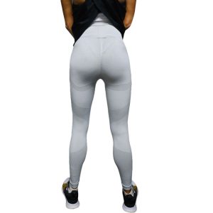 LOBRO Scrunch Bum Gym Tights - Grey Large - Image 2