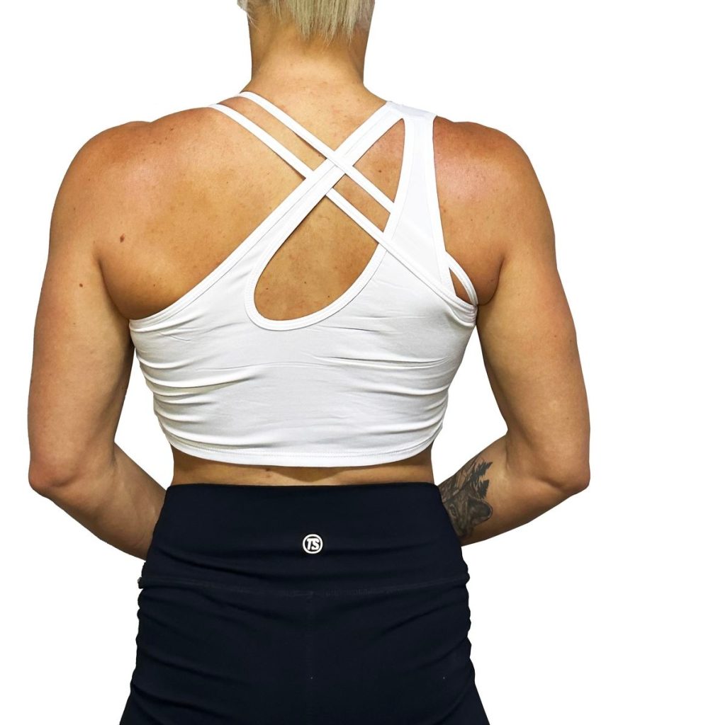 LOBRO Training Top - White