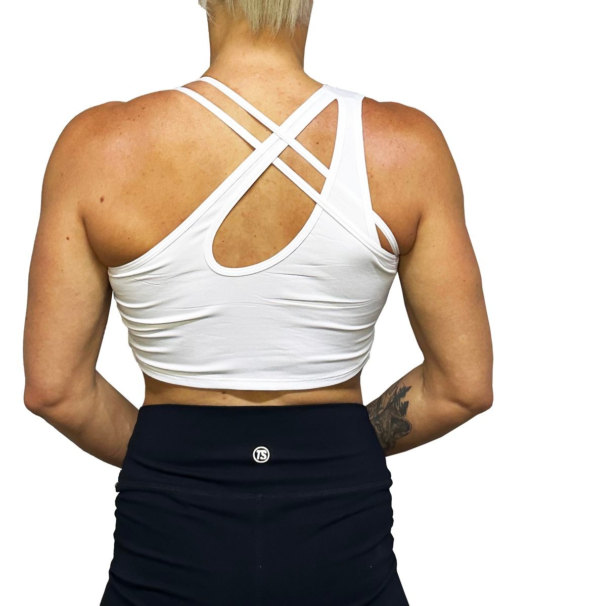LOBRO Training Top - White - Image 2
