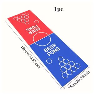 Beer Pong Table Cloth Cover 180 x 75cm - Machine Washable - Image 2