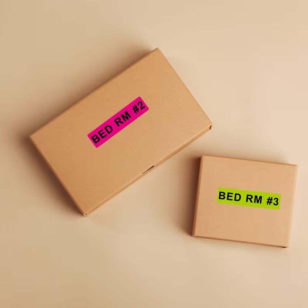 Moving Box Label Stickers 5-Pack - Room & Handling Labels - Image 3