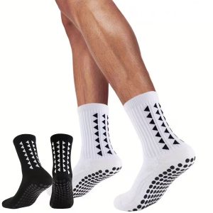 Anti-Slip Grip Sports Socks - 3 Pair Pack (OSFM-One Size Fits Most) - Image 1