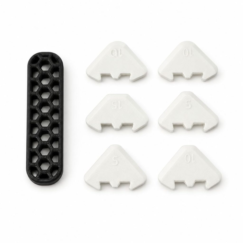 Silicone Accessory Combo - Finishing Tool, Wall Holders & Unclogging Tool