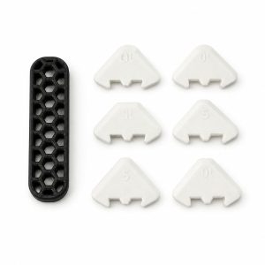 Silicone Accessory Combo - Finishing Tool, Wall Holders & Unclogging Tool - Image 3