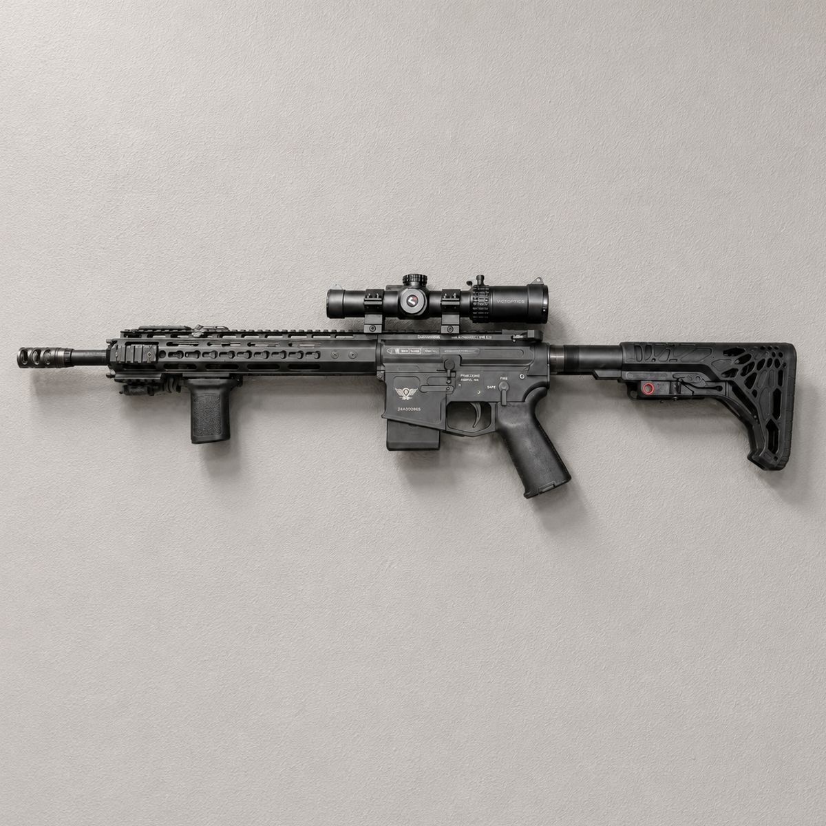 AR-15 Magwell Wall Mount - Secure Locking Display Bracket - Image 3