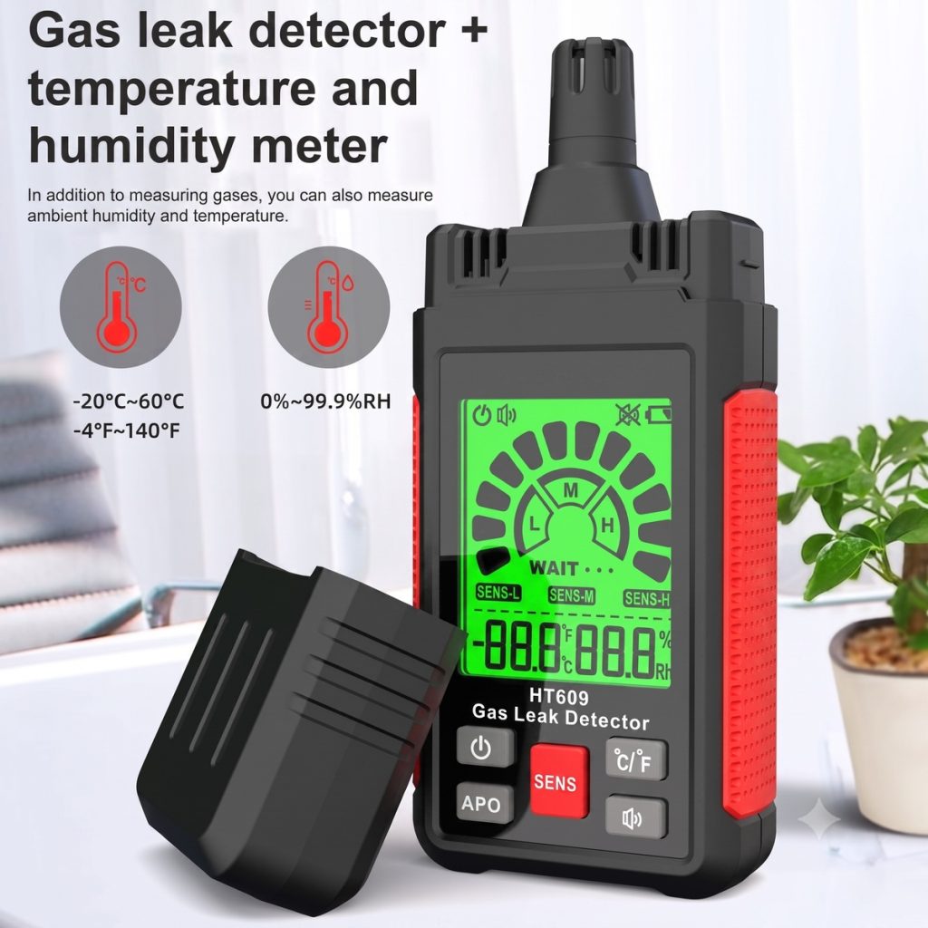 Digital Gas Leak Detector & Ambient Sensor