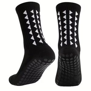 Anti-Slip Grip Sports Socks - 3 Pair Pack (OSFM-One Size Fits Most) - Image 3