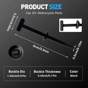 50Pieces Heavy Duty Multipurpose Self-Locking Universal Nylon Cable Ties - Image 5