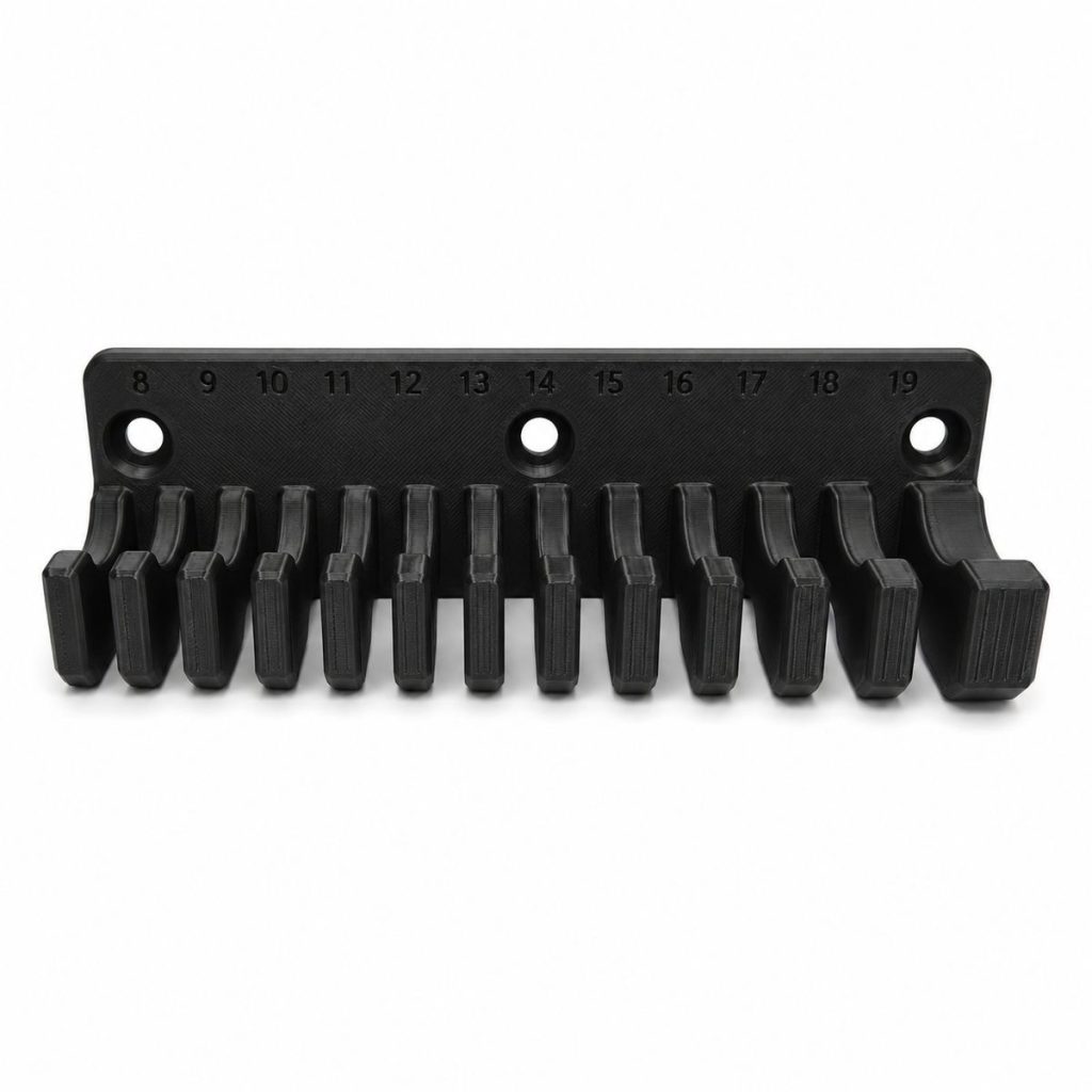Wall-Mounted Tool Holder Combo Set - PLA Screwdriver and Spanner Holder