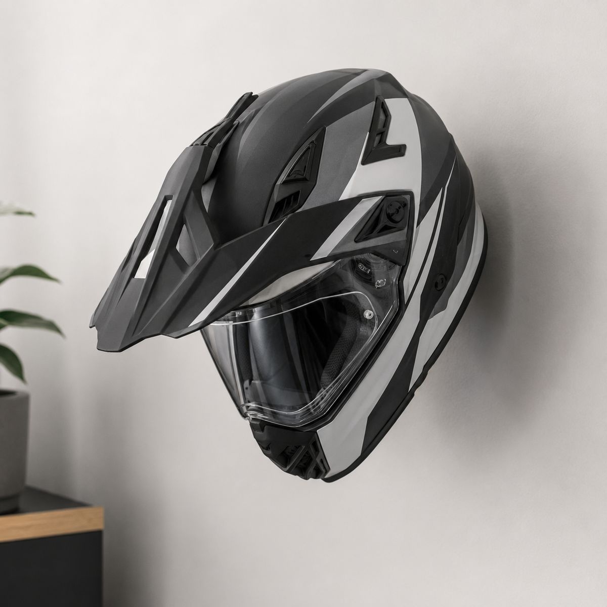 Helmet Wall Mount Compatible With Road, Adventure, MX & Bicycle Helmets - Image 5