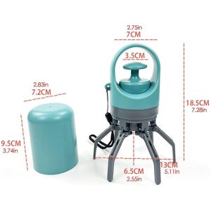 Portable Dog Poop Scooper Grabber with Bag Dispenser & Cover - Image 5