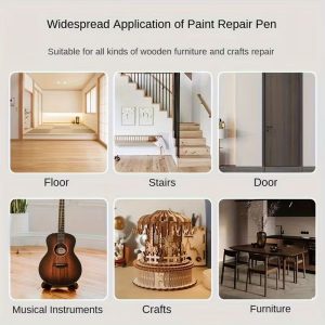 12-Piece Furniture Repair Marker Set for Wood Touch-Ups - Image 5