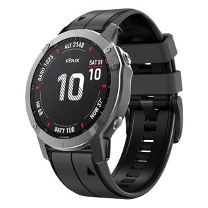 LOBO 22mm Silicone Dual-Tone Watch Strap For Garmin - Image 13