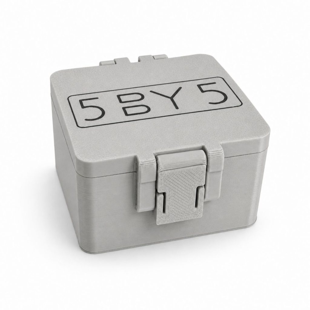 5BY5 Peptide Travel Container Compatible With Standard 3ml Vials - 9 Slot