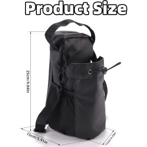 Magnetic Gym Water Bottle Bag - Heavy-Duty Oxford Cloth - Image 4